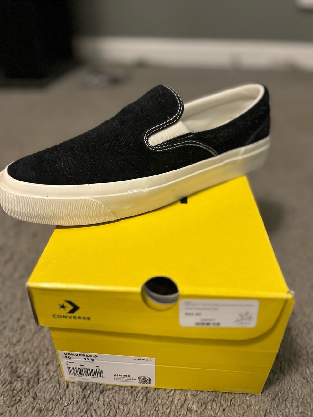 Converse x GOLF WANG One Star CC Slip-On Black White 10 New!!